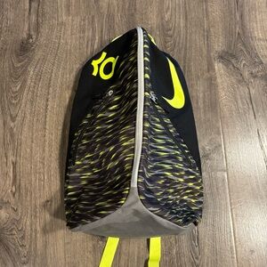 Nike Kevin Durant KD VIII Max Air Backpack Black Grey Bright Volt Basketball Bag